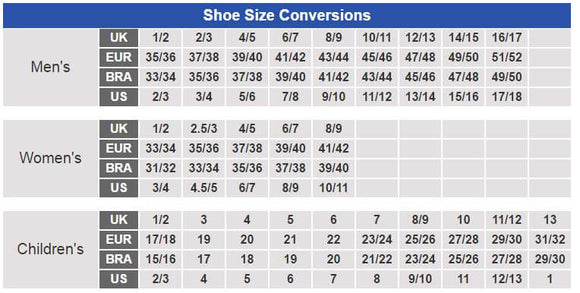 shoe size conversions uk our aus shoe shopping Monty Smith
